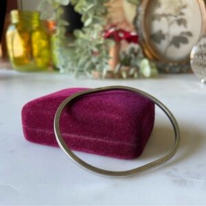 Vintage Monet oval shape bangle